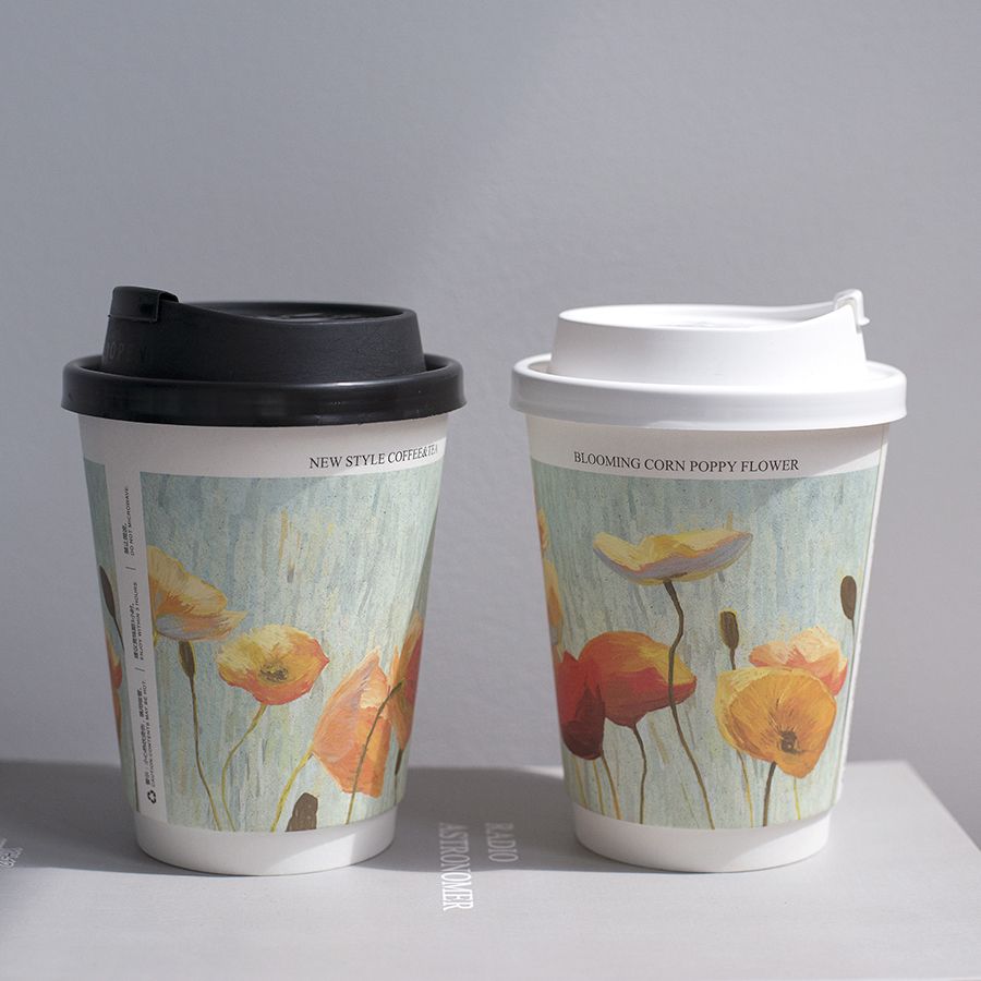 Custom Printed Disposable Coffee Cups