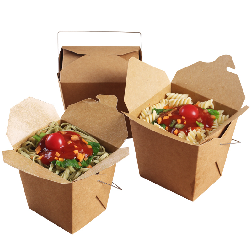 Custom Kraft Take-Out Boxes